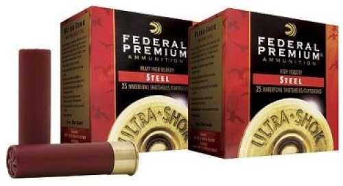 12 Gauge 25 Rounds Ammunition Federal Cartridge 2 3/4" 1 1/4 oz Steel #BBB
